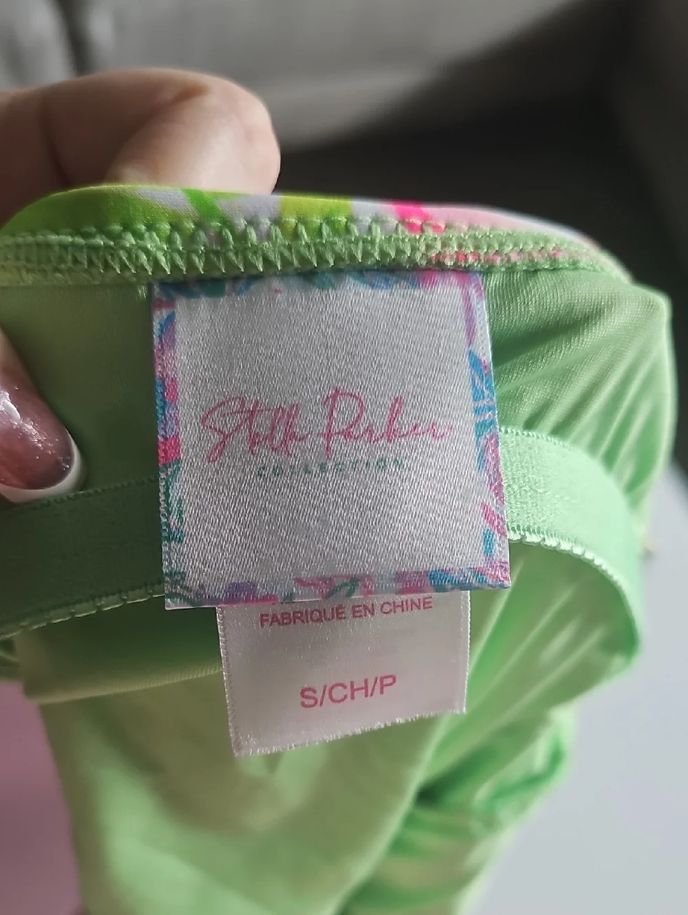 Stella Parker Floral Tankini Swim Top - Multi Waterlily - Picture 5 of 6